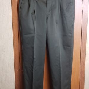 Roundtree&Yorke Classic Fit Double Pleated Front Pants 38x29
